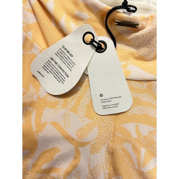 Prana Jewel Lake Summer Dress Sun Kissed Seaside Pockets Built In Bra XS NWT - Picture 7 of 7